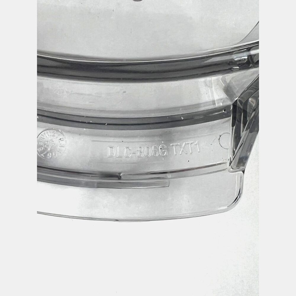 New Cuisinart Food Processor Flat Cover Lid w/ Cap DLC-806GTXT-1 4-Tab Tritan - Picture 2 of 8